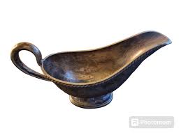 Vintage Silver Plated Gravy Boat From Manufacturers Club in ...