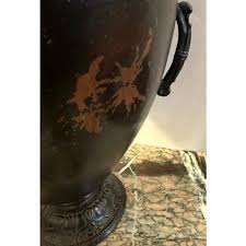 Hand Forged Bronze Urn | Chairish