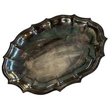 International Silverplate tarnished Trinket Dish Engraved 1967 Paddock Staff | eBay Australia