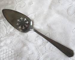 AMERICA SILVER CO. SERVER Vintage Pie Cake Dessert Silverplate Flatware 9.5" | eBay