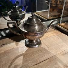 SILVER tea-pot vintage BENEDICT PROCTOR 7 x 9.5 inches wide MADE IN CANADA | eBay