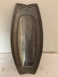 BRITISH COLONIAL Silver Metal Tray by Lenox* 14.5" L X 6.5" W X 1.25" T - Etsy Canada