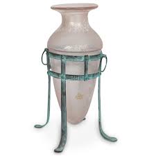 Sold at Auction: Silvestri Mouth Blown Glass Vase