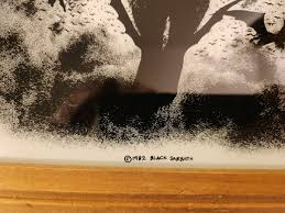 Black sabbat Mirror 1982 Vintage Carnival Prize | eBay