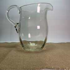 Unique Vintage | Dining | Vintage Craft Glass Drink Pitcher ...