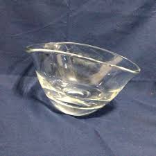 Modern Art Vintage Glass Thick Blob Bowl Thick And Lovely ...