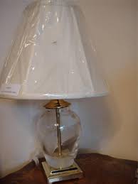 Retired Lenox Collectible Windswept Signed Crystal Lamp New ...