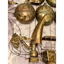 Mid - Century Metal Flying Balloon Airship Wall Mount ...