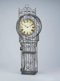 One Allium Way® Analog Metal Quartz Tabletop Clock, Black ...