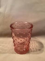 Pink Clear Vase | eBay