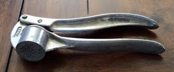 Vintage Simplex Aluminum Garlic Press Handheld Made In Italy | eBay