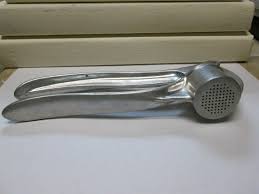 VINTAGE KITCHEN UTENSIL SIMPLEX 3 SWISS MADE PAT # 263006 GARLIC PRESS | #2006780889