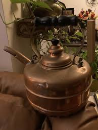 Simplex Patent Solid Copper Tea Kettle 400709-402190 England | eBay