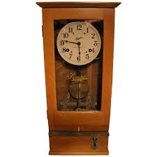 Simplex Time Recorder Clock, Machine Age at 1stDibs | vintage simplex time recorder clock, antique simplex time recorder clock, simplex time clock