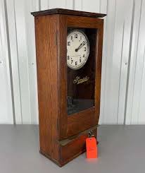 Antique Simplex time punch clock - Schneider Auctioneers LLC