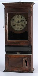 Sold at Auction: A SETH THOMAS TIME RECORDER CINCINNATI OHIO
