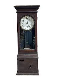 Punch Time Clock Synchromatic Time System Clock
