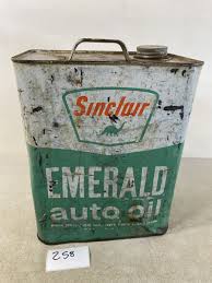 Emerald Auto Sinclair 2 Gallon Motor Oil Can Vintage 2S8 | eBay