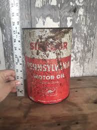Vintage Sinclair 5 Quart Pennsylvania Premium Grade Motor ...
