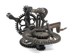 Lot - Atq. L.A. Sayre Cast Iron Apple Peeler/Corer