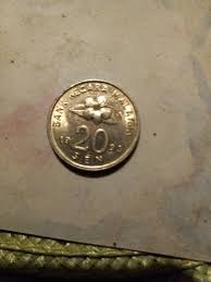 1993 Malaysia 20 Sen World Coin - KM# 52 (PREOWN) | eBay