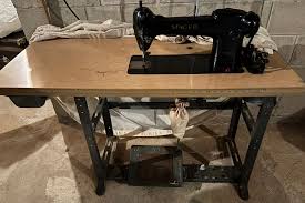Antique industrial singer sewing machine for sale