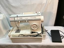 Vintage Singer Electric Sewing Machine Button Holler With ...