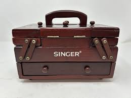 Brown Collectible Sewing Sewing Boxes for sale | eBay