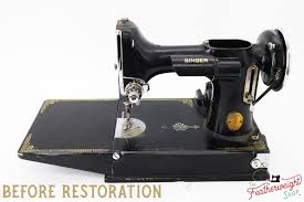 Singer Featherweight 221, "First-Run" 1933 AD54266* - Fully Restored i – The Singer Featherweight Shop