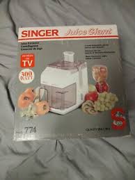 NEW Singer JUICE GIANT Extractor Juicer #774 NEW OPEN ...