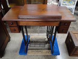 Sold at Auction: Model 15 Singer Treadle Sewing Machine