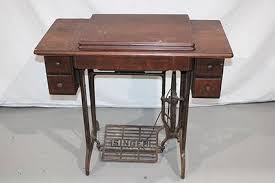 Saddle Stand Red Cedar Singer Sewing Machine