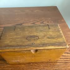 Singer | Other | 889 Antique Wood Singer Puzzle Sewing ...