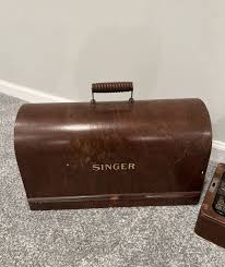 vintage Singer Sewing Machine 1930 With Vintage Case Ad085734 Tested | eBay