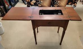 Vintage 1952 Singer Sewing Machine 201 Electric Model In Cabinet (Local Pickup) | eBay