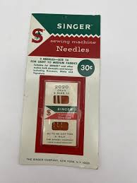 Vintage Singer Sewing Machine 3 Needles Size 14 15 x 1-14 (2020) - New | eBay