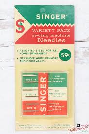 Vintage Singer Needles and Needle Packets New Old Stock – The Singer Featherweight Shop