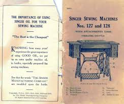 CD * SINGER 127 127-3 128 128-3 USERS OPERATING Instructions ...