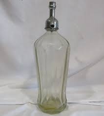 Vintage Fluted Seltzer Bottle: Florence Sparkling Beverage ...