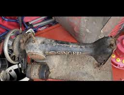 ANTIQUE SINGER SEWING MACHINE | eBay