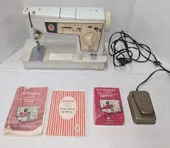 Vintage Singer Sewing Machine, Special Zig Zag Model 468 ...