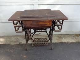 Antique Early 1900's Treadle Singer Sewing Machine Cabinet ...