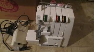 SINGER 14U32A ULTRALOCK SEWING MACHINE WITH PEDAL, AND BOX ...