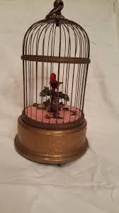 Reuge Music Antique Finish Singing Birds Automation Birdcage ...