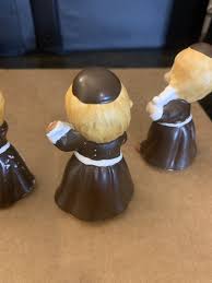 4 Vintage Ceramic Monks Friars Playing insturments Made In japan | eBay Australia