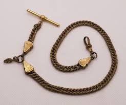 FA6216 Gold Filled 13" Pocket Watch Chain. - Etsy