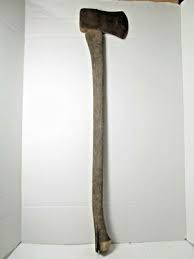 Vintage Mastercraft Ax Hatchet 34" Long Wooden Handle 4 1 ...