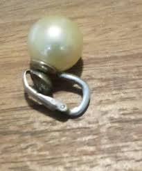 Costume Jewelry Ciner Vintage Faux Pearl Clip-on Earring | eBay