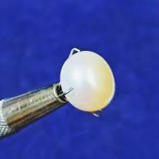 Abhimantrit Natural Pearl (Moti) Stone & Certified 10.25 ...