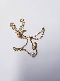 Copper lane Isabelle Necklace with pearl 16" | eBay